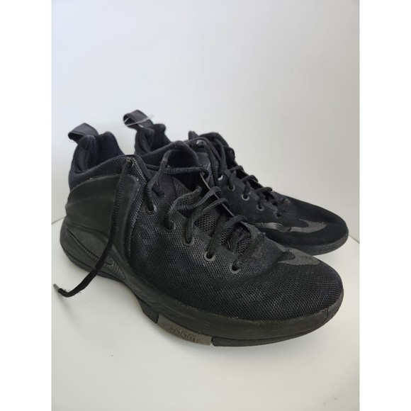 Lebron James Black Nike Sneakers (Size 9) - Picture 1 of 8